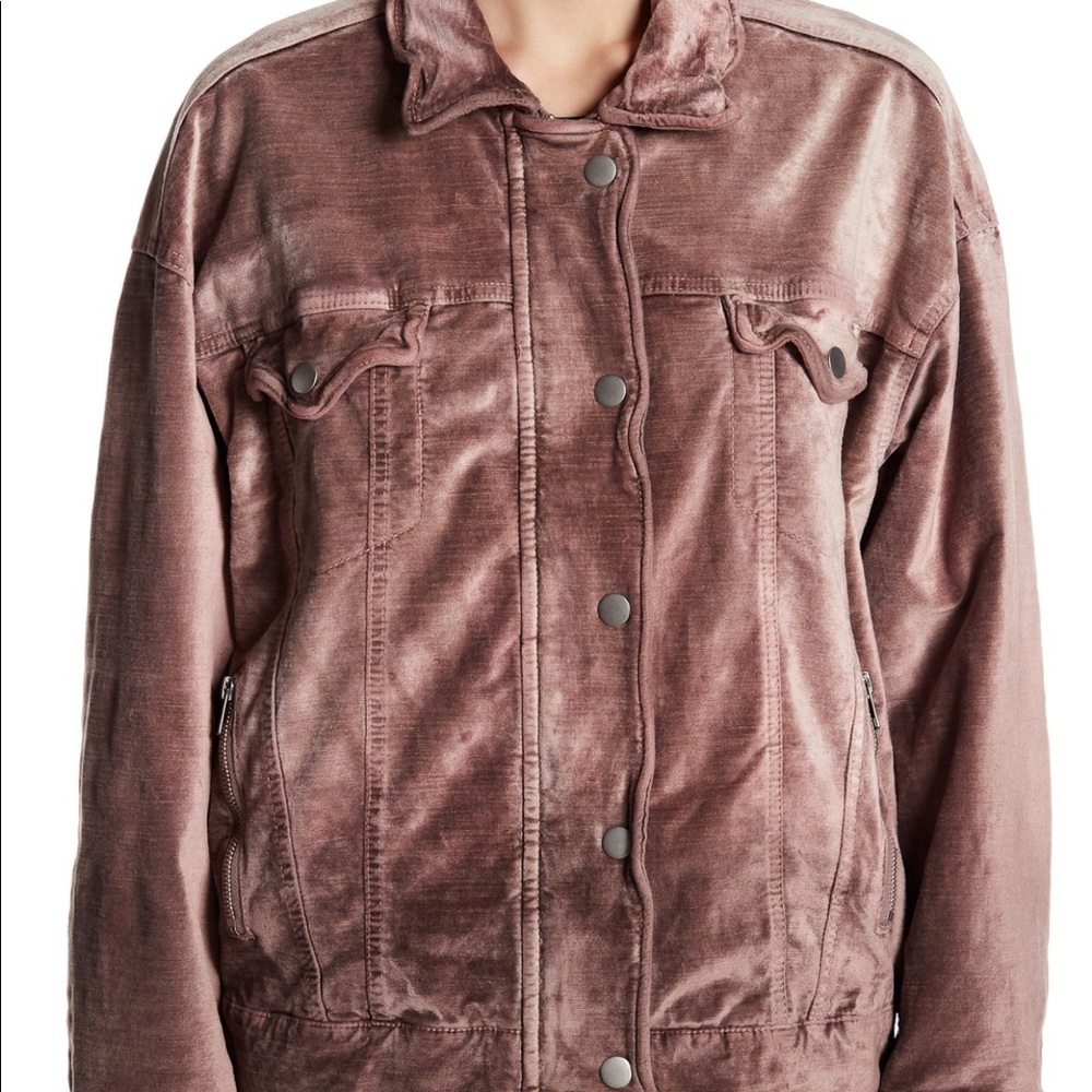 Free people velvet jacket